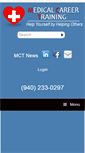 Mobile Screenshot of medicalcareertrainingnow.com